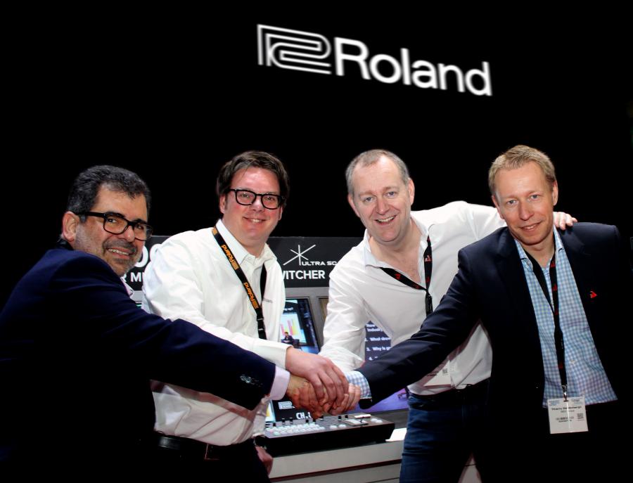 Roland Pro AV en AED group tekenen Benelux distributie overeenkomst