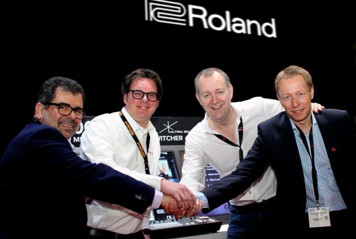 Roland Pro AV en AED group tekenen Benelux distributie overeenkomst